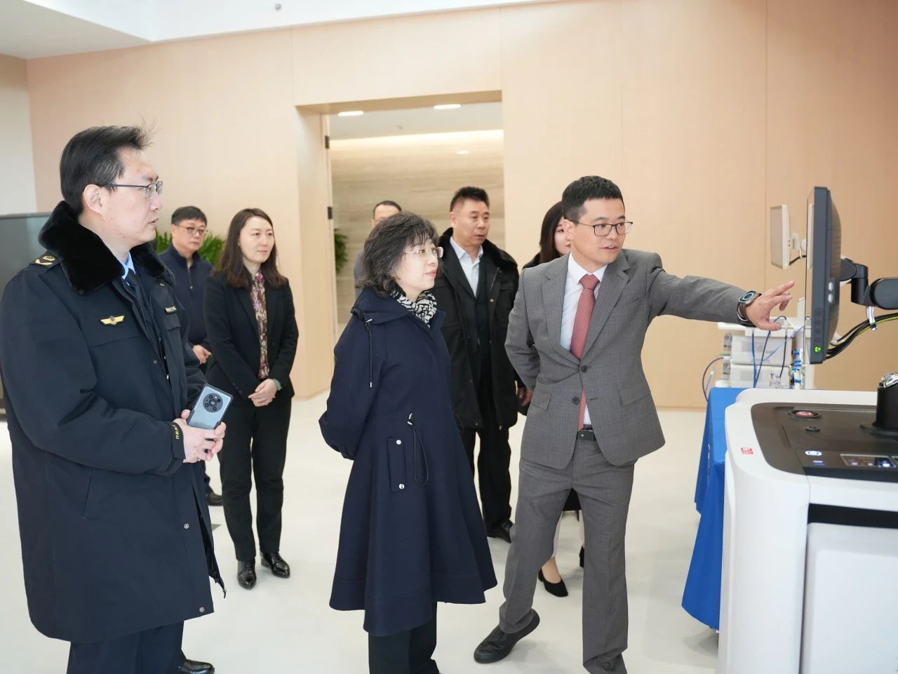 北京市藥監(jiān)局領導一行蒞臨海杰亞醫(yī)療開展春節(jié)前安全督導檢查及座談調研